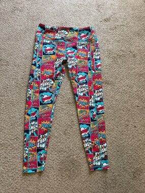 CVG full length cosmic comic leggings